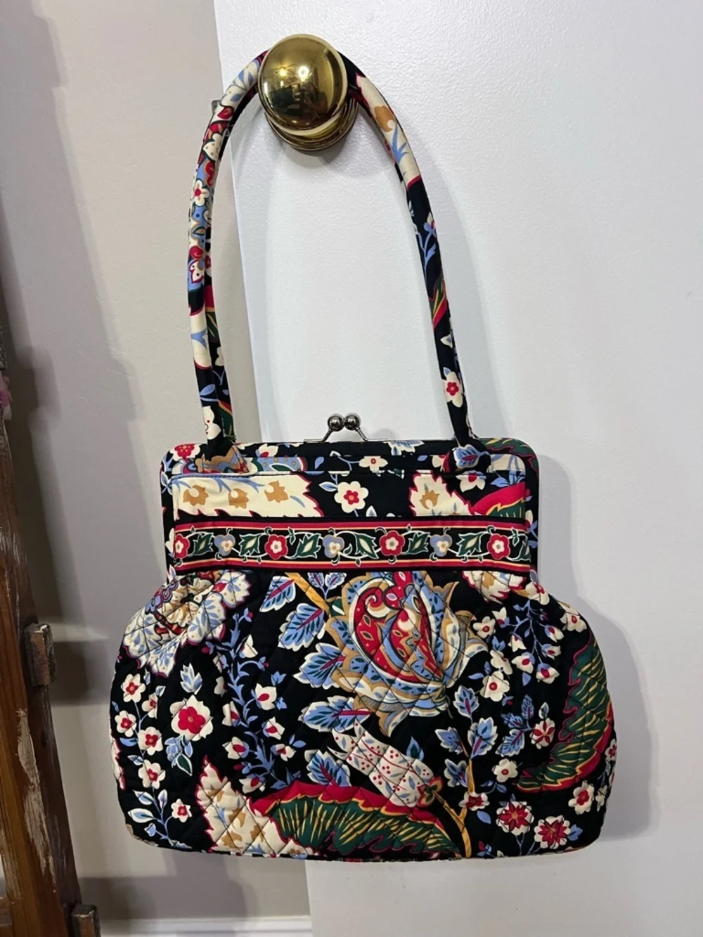 NWT Vera Bradley Alice Shoulder Bag Versailles Pattern